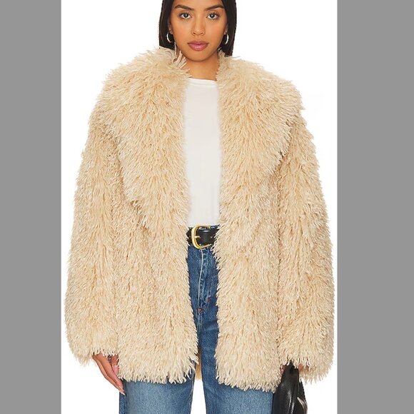 Free People Stargazer Fur Coat - Picture 1 of 1